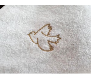 Stickdatei - Taube Satin